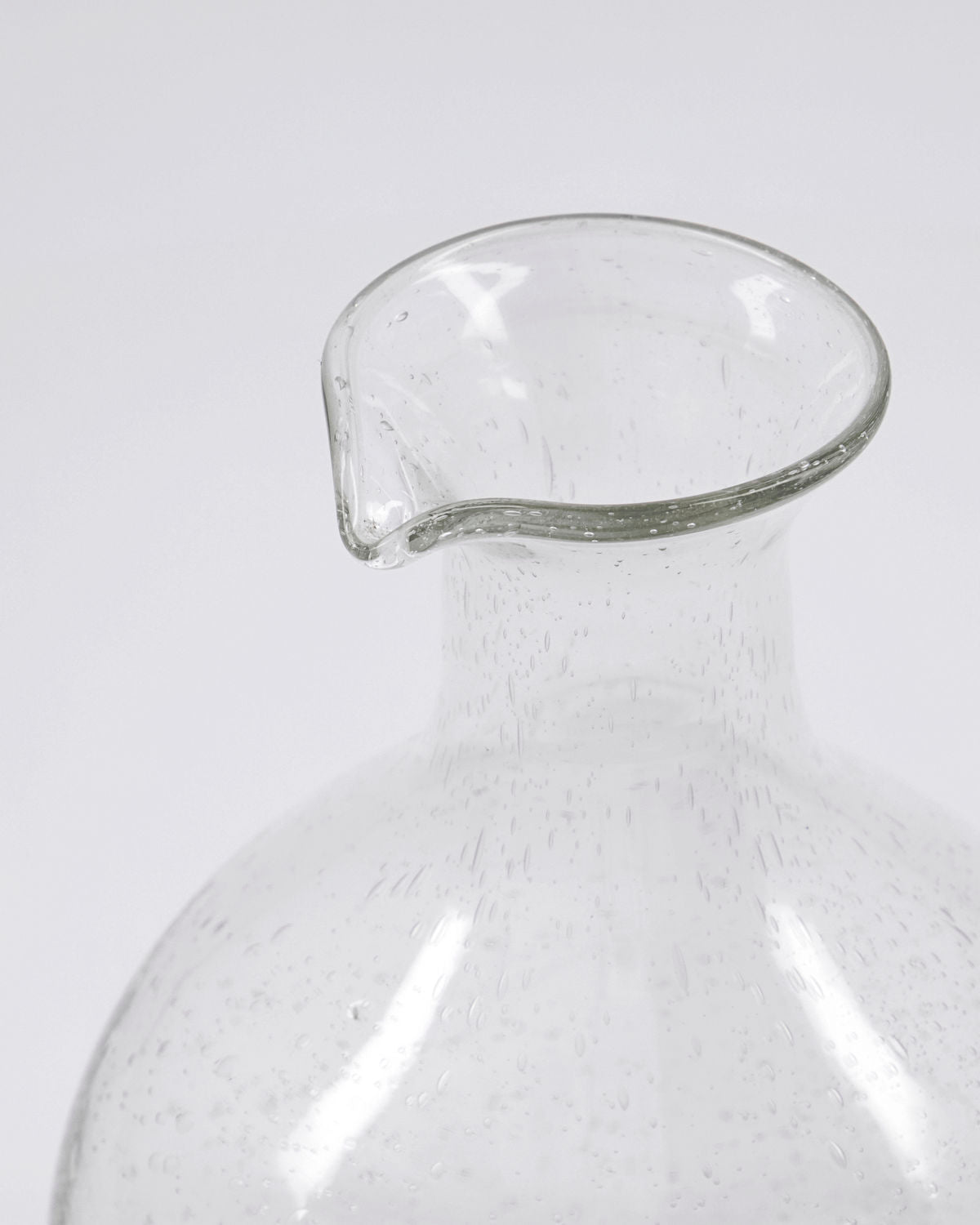 'Rich' bubble Glass jug - by house doctor