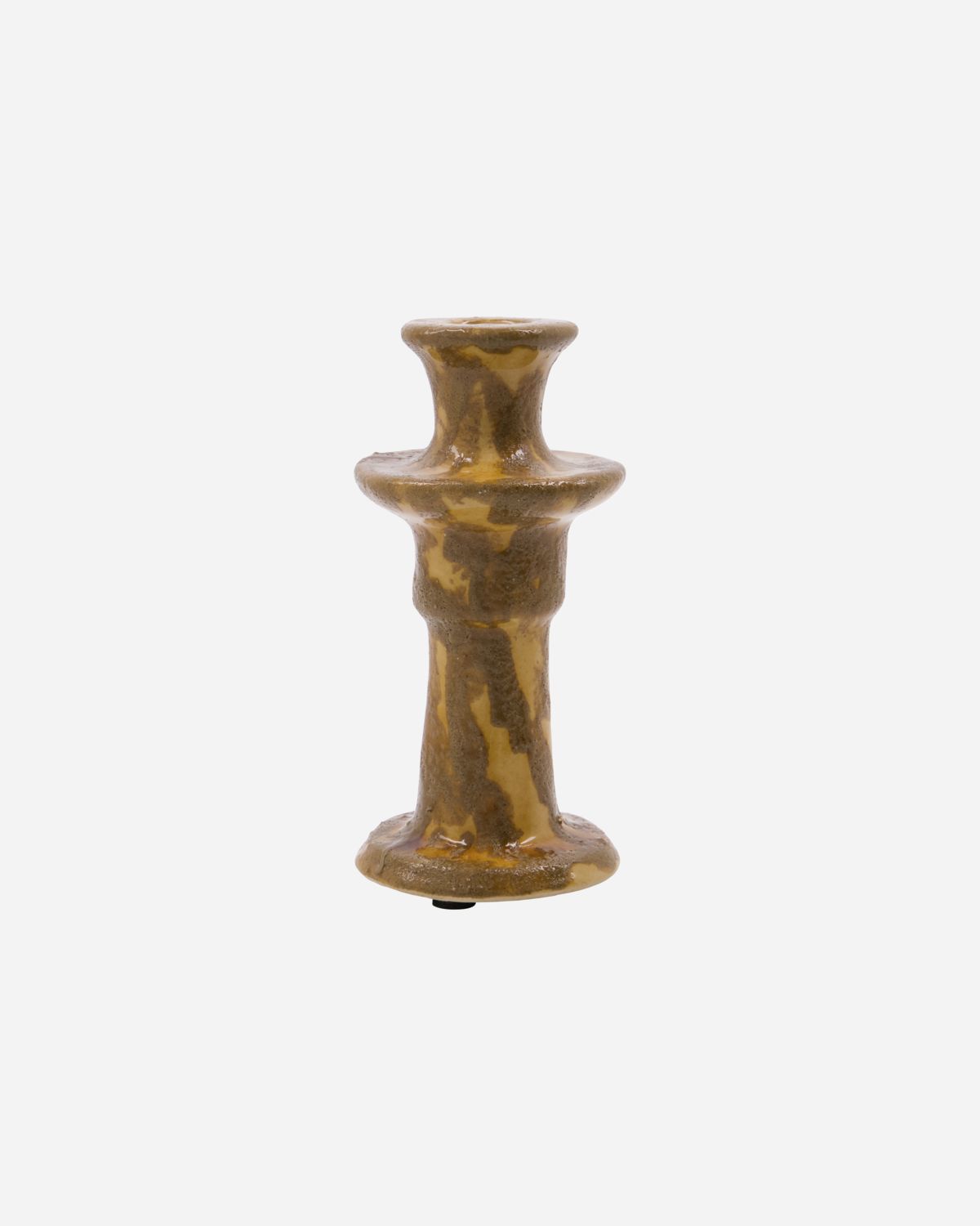 'Raag' candle holder by House doctor - yellow