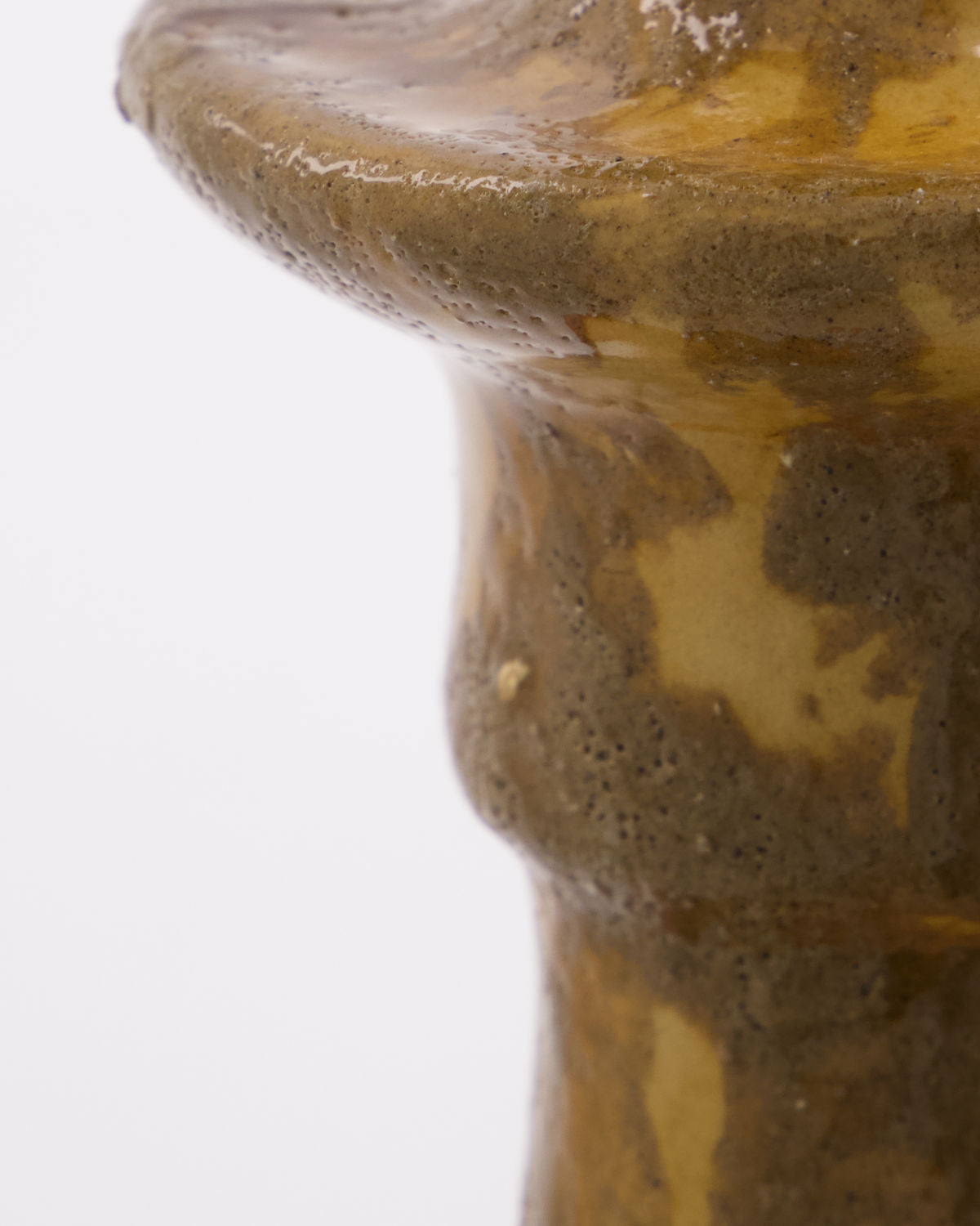 'Raag' candle holder by House doctor - yellow