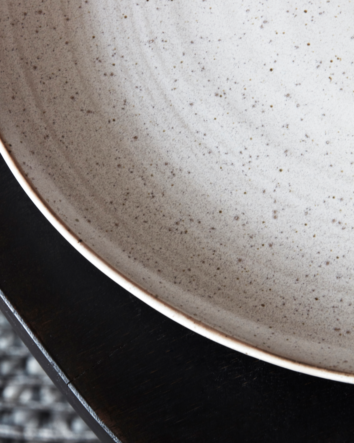 'Pion' by House Doctor dinner plate - grey / white