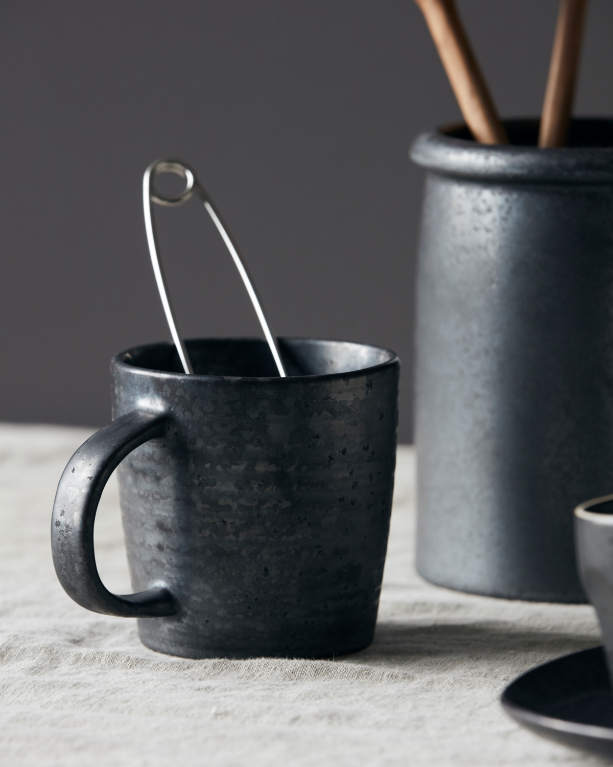 'Pion' mug by House Doctor - black