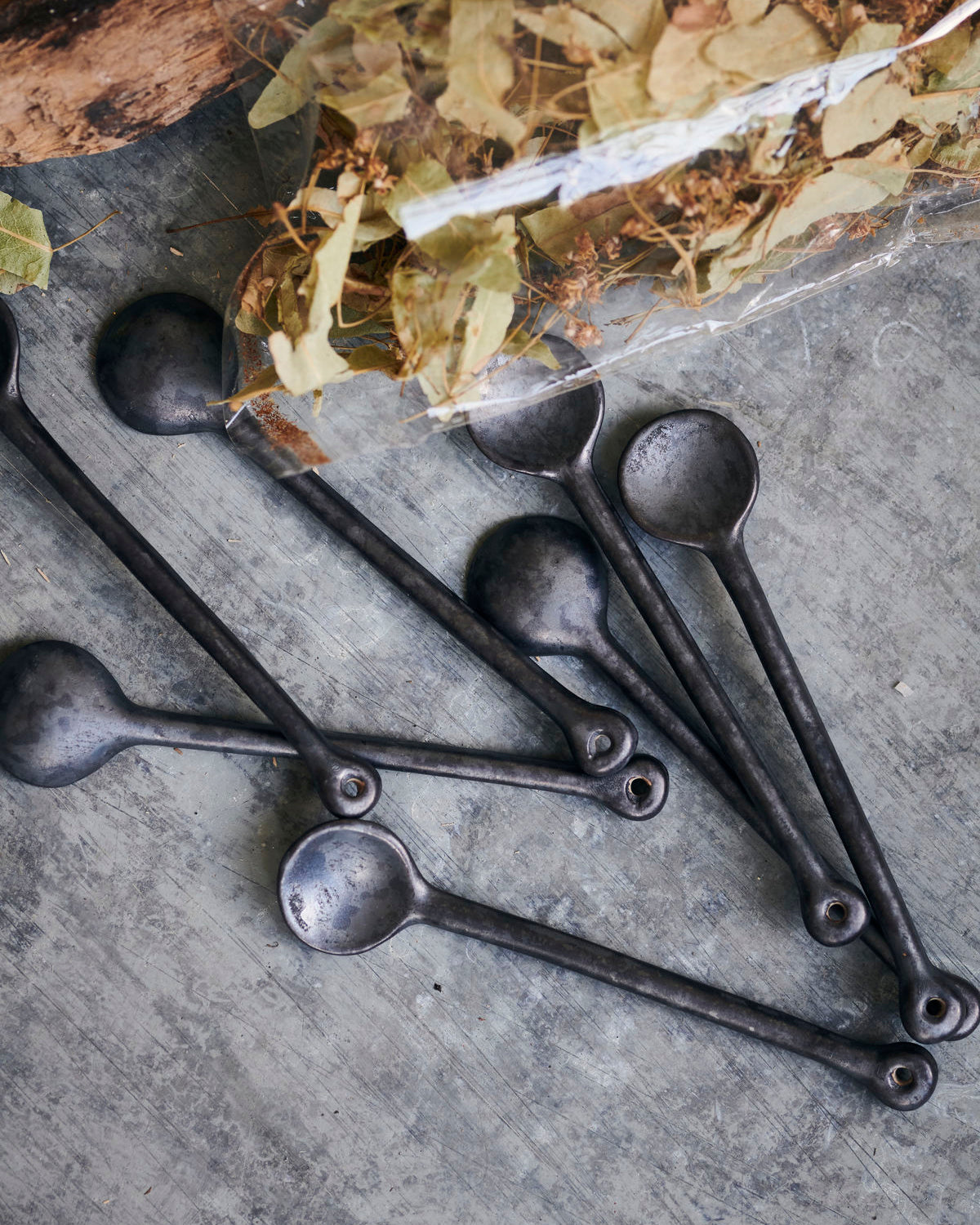 'Pion' Spoon - Black - by house doctor