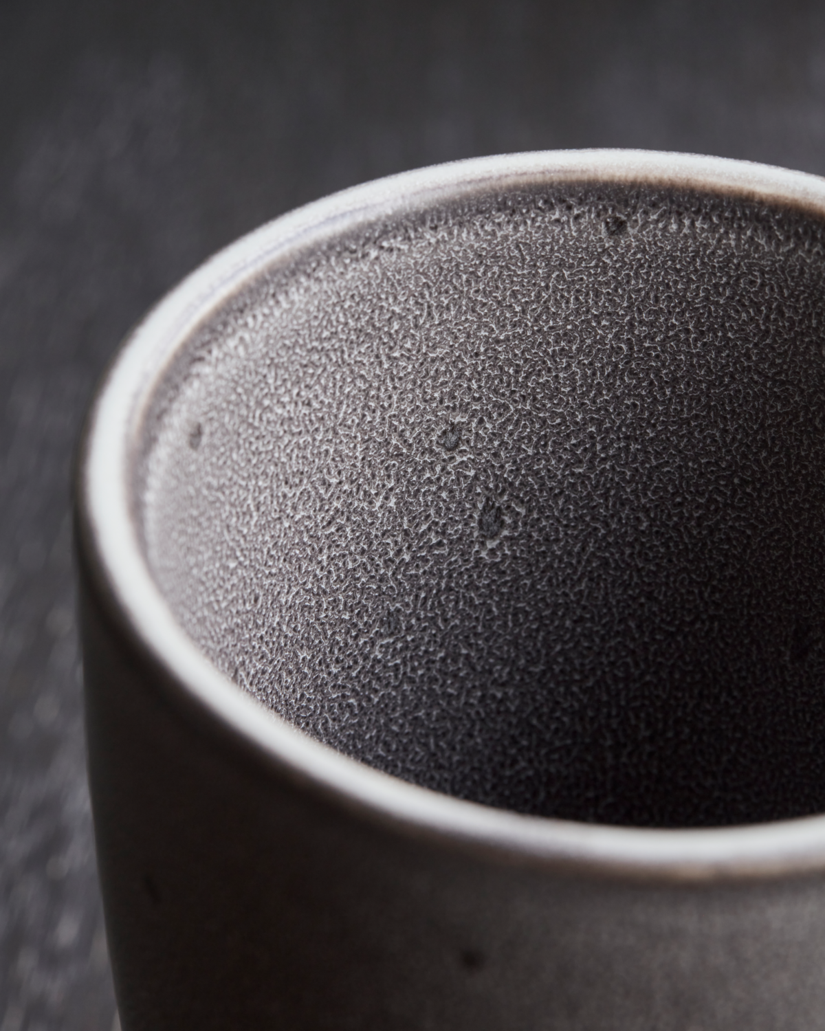 Tall Thermo mug 'Liss' by House Doctor -brown / Dark grey