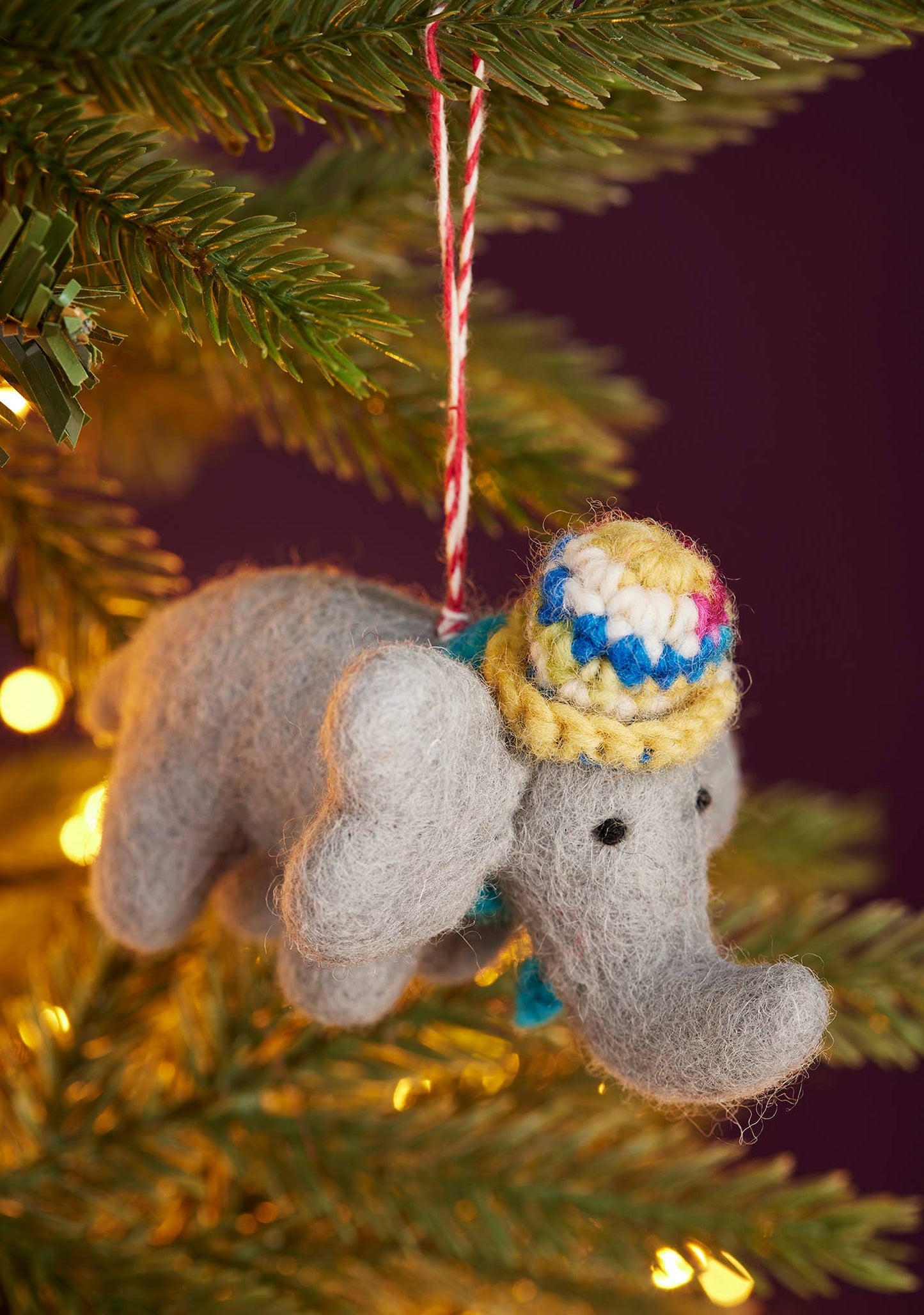 Felt Cosy Elephant Decoration