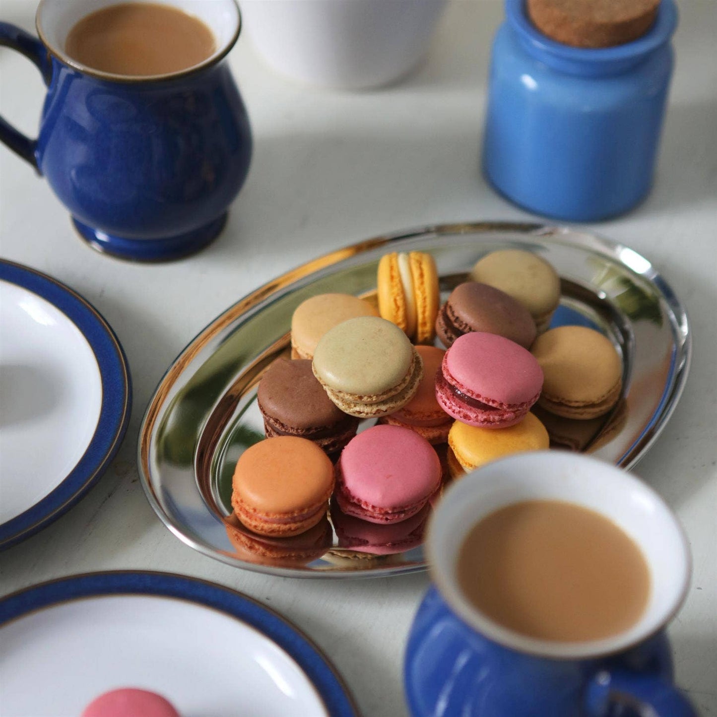 25cm x 17cm Oval Stainless Steel Serving Platter - By Argon Tableware