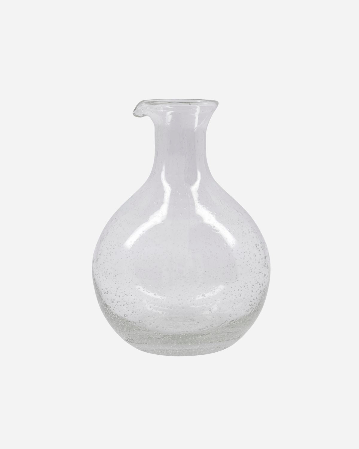 'Rich' bubble Glass jug - by house doctor