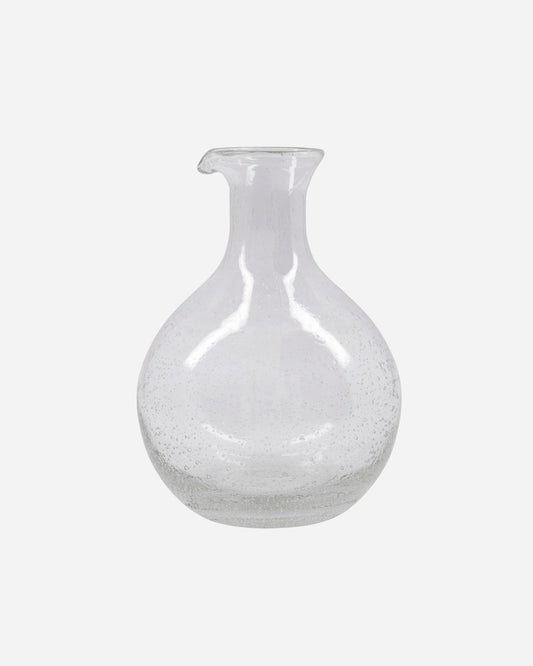 'Rich' bubble Glass jug - by house doctor
