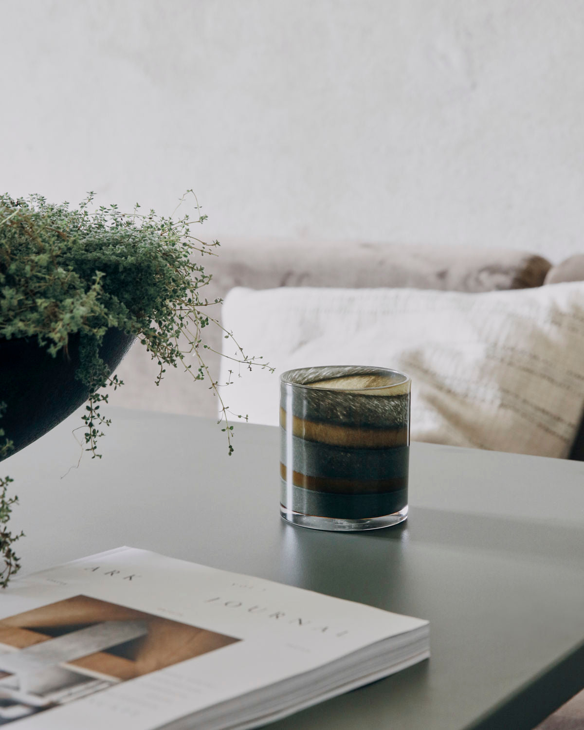 'Blur' Tea-light holder