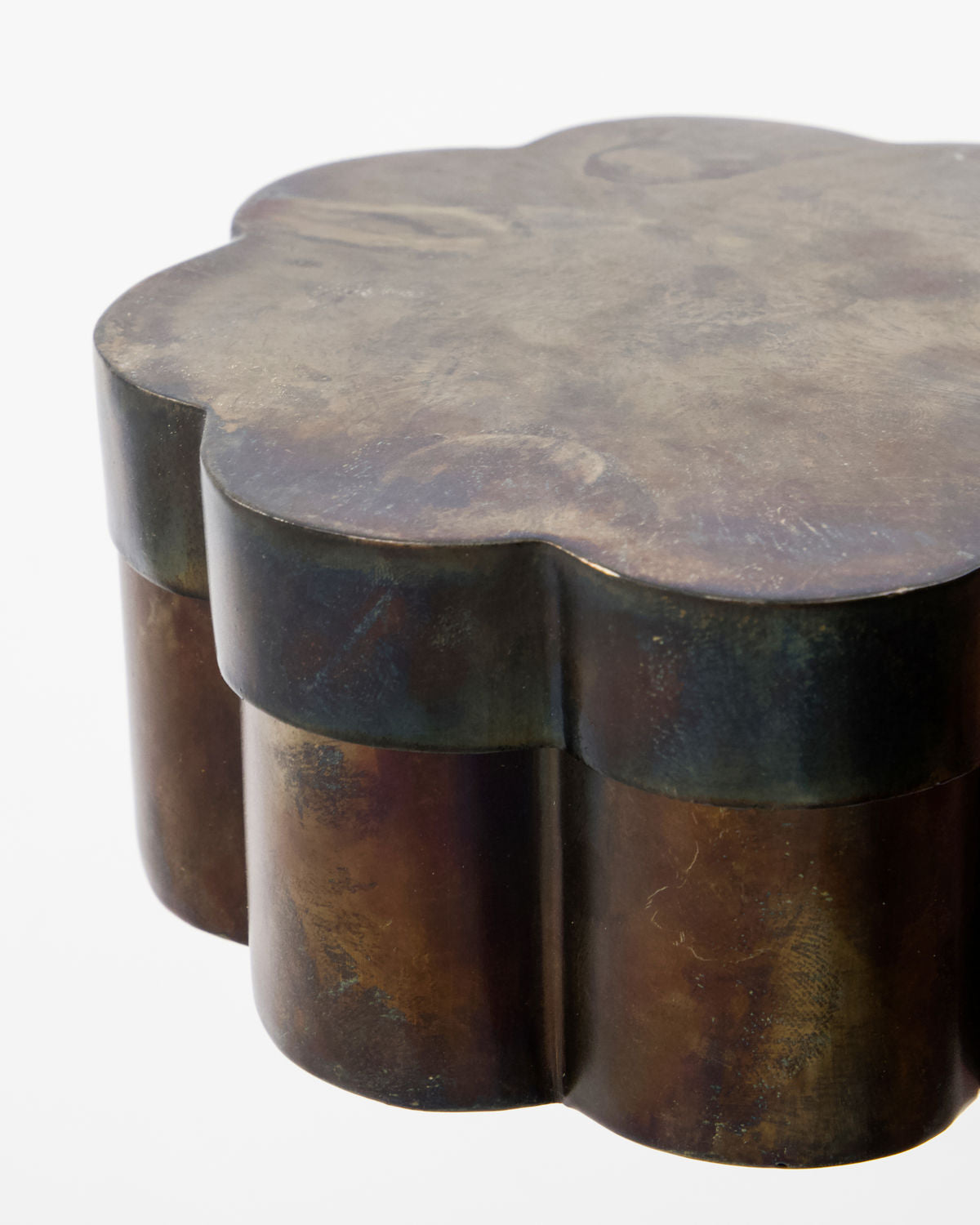 'Floda' storage boxes - set of 2 - antique brown - by house doctor