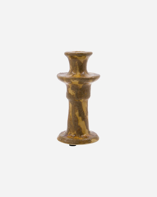 'Raag' candle holder by House doctor - yellow