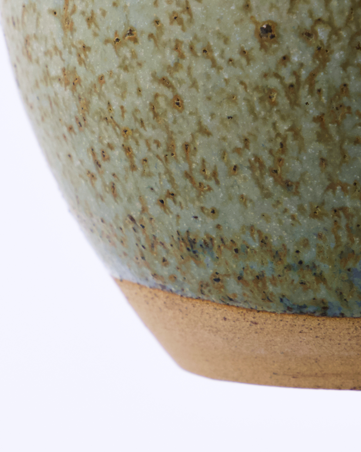 'Tino' vase by House Doctor - grey / green