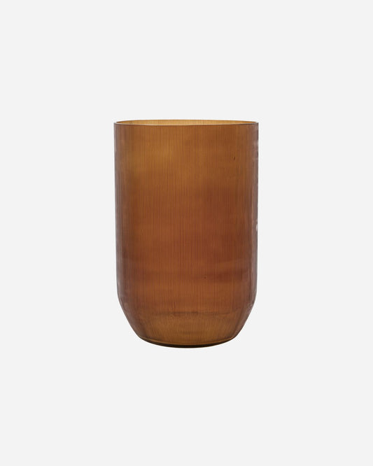 Amka Amber Vase - by house doctor