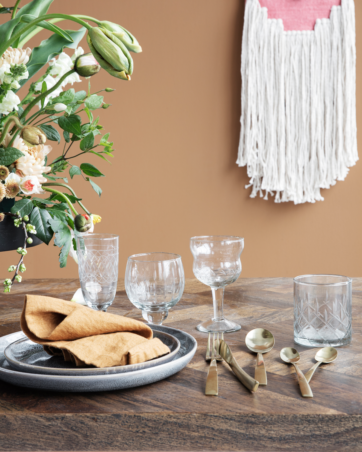 Champagne glass 'Vintage' by House Doctor - Clear