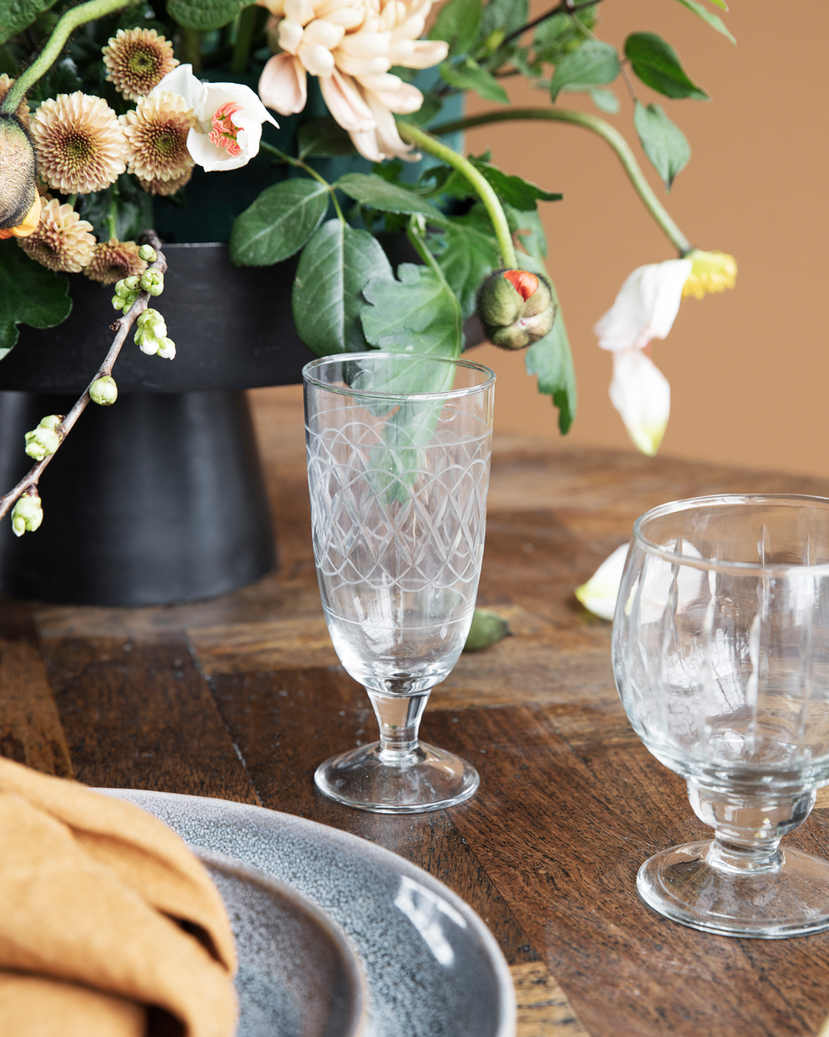 Champagne glass 'Vintage' by House Doctor - Clear