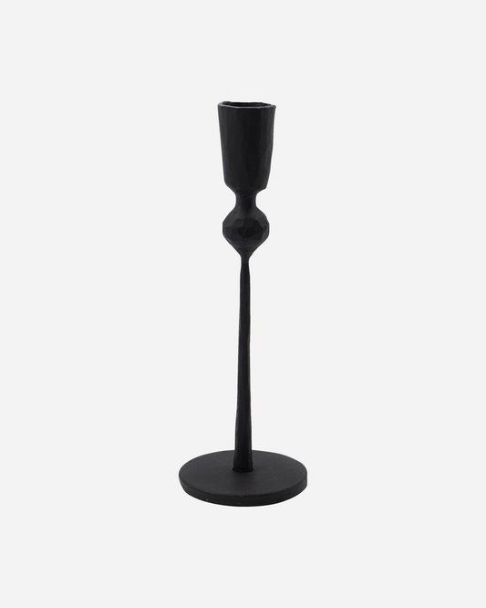 Small Candle stand 'Trivo' - Black