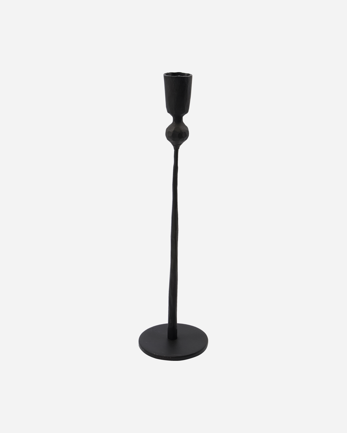 Large Candle stand 'Trivo' by House Doctor - Black