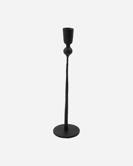 Large Candle stand 'Trivo' by House Doctor - Black