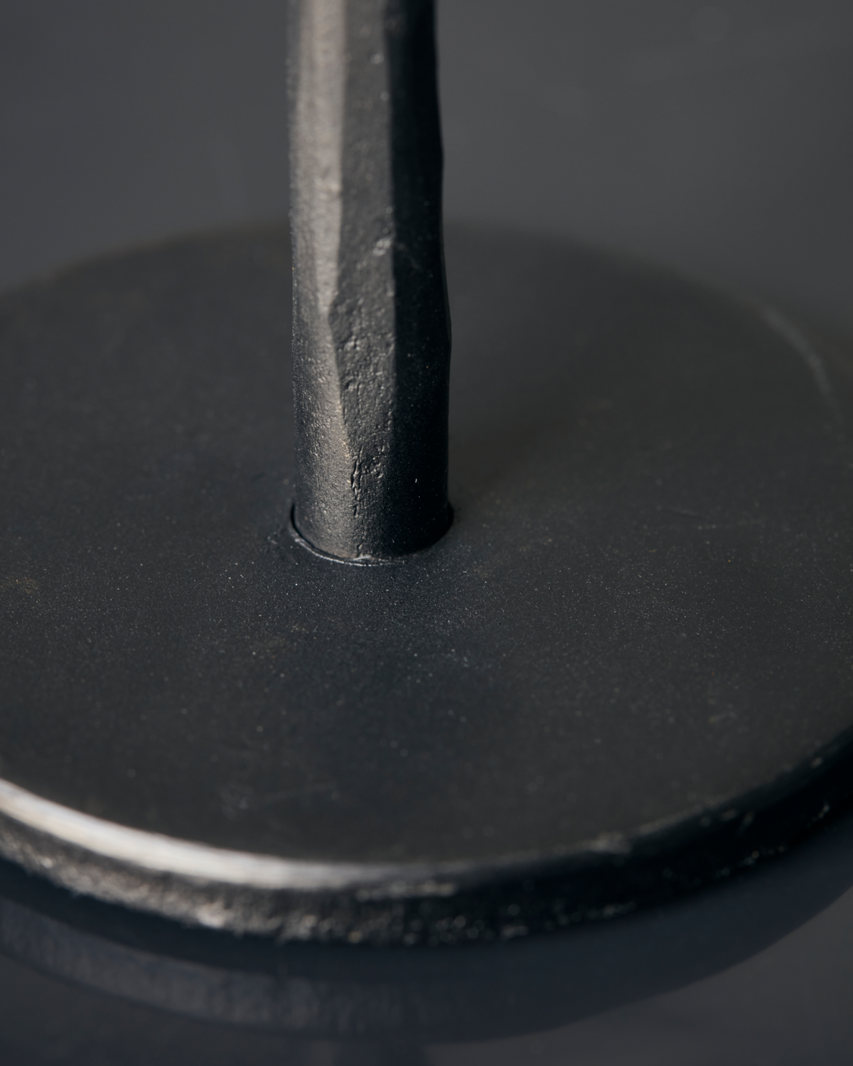 Large Candle stand 'Trivo' by House Doctor - Black