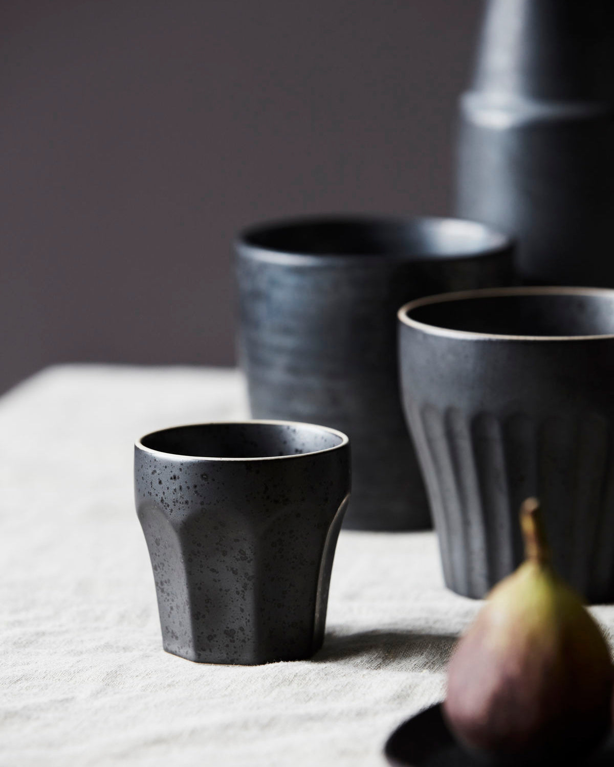 'Pion' Espresso cup - Black - by house doctor