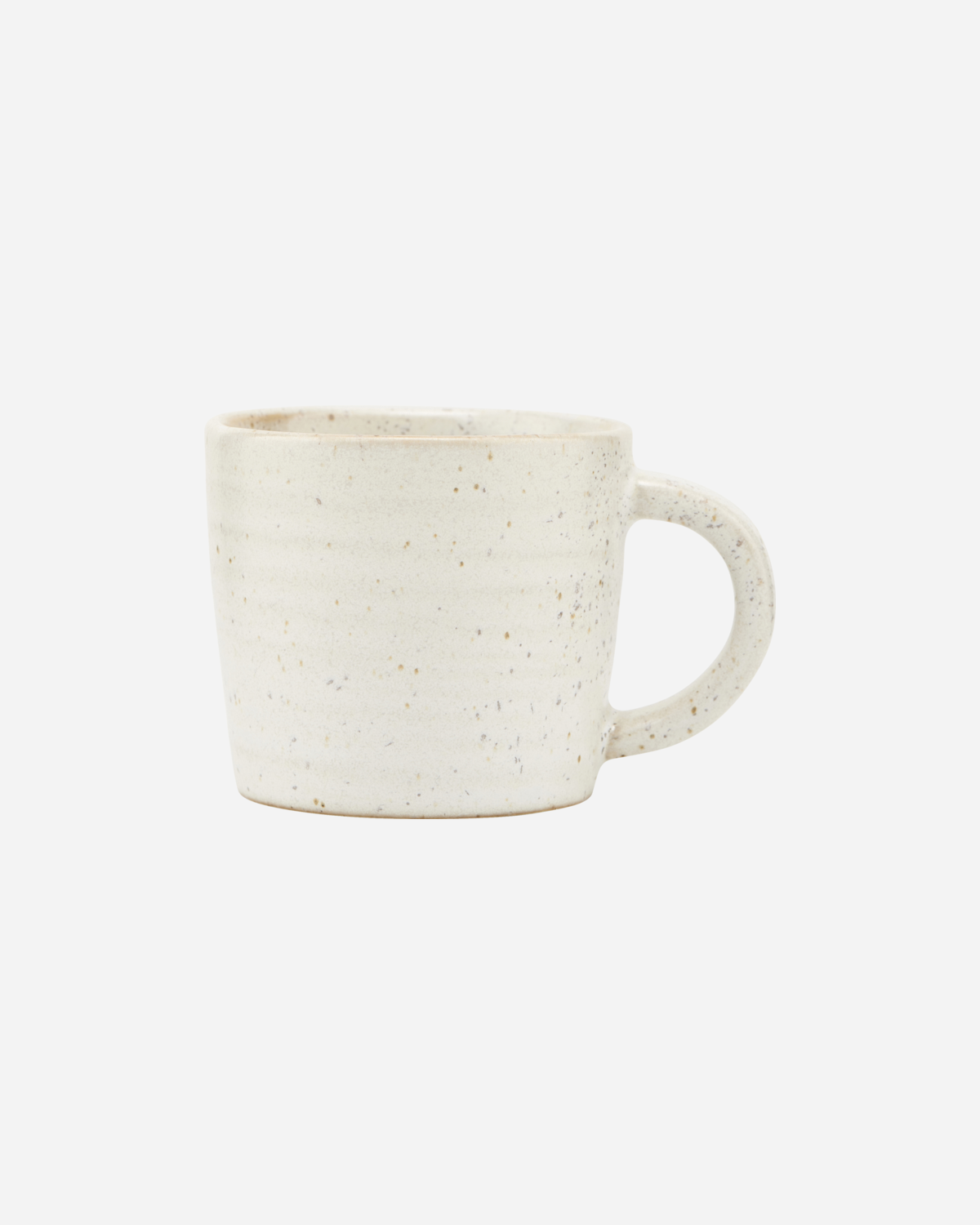 'Pion' espresso cup - by House Doctor - grey / white