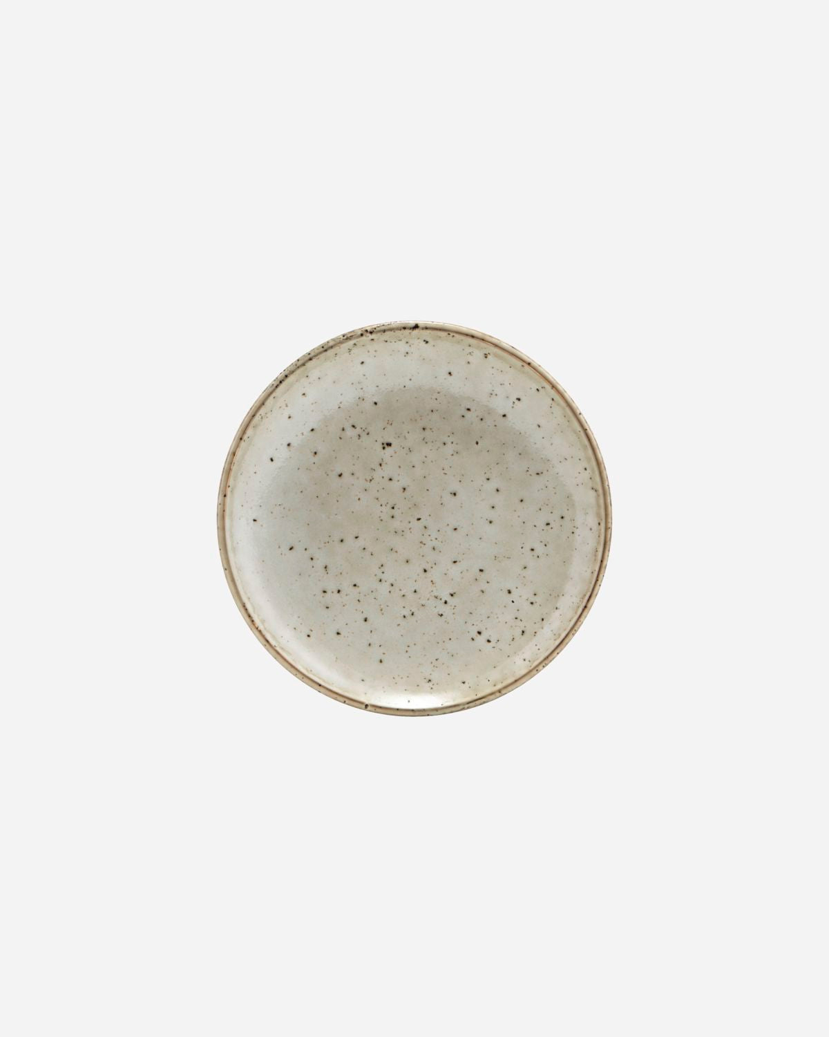 'Lake' small  plate - Beige/Grey - by house doctor