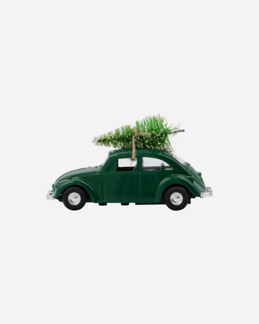 Green Mini Christmas Car by House Doctor