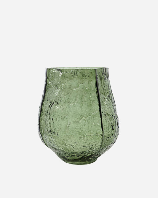 'Moun' Vase - Dark Green - by house doctor