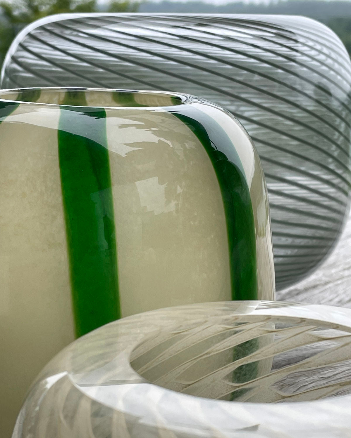 'Hope' Vase - green - by house doctor