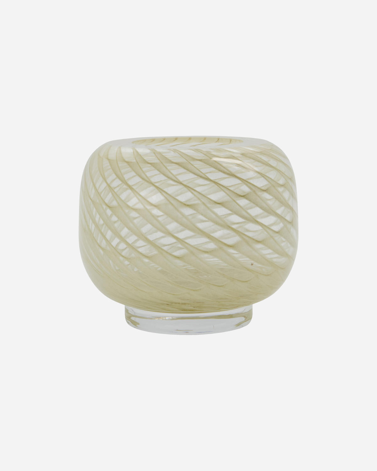 Tealight holder 'Leero' by House Doctor - Yellow