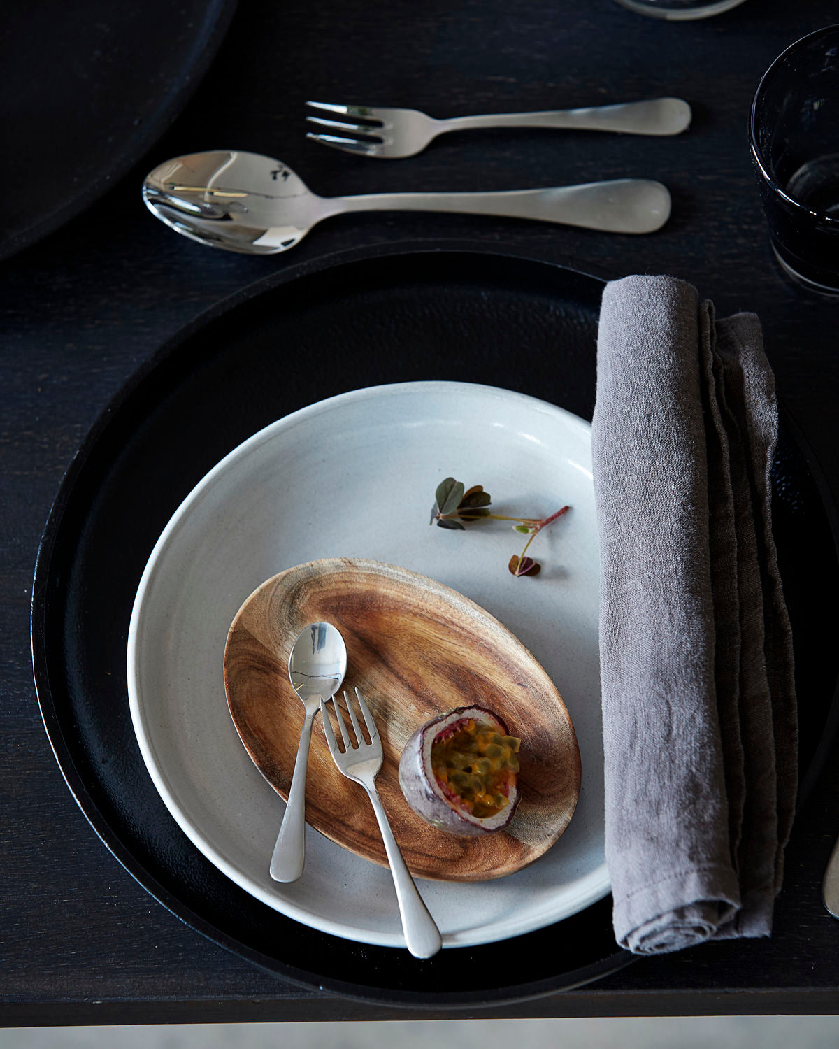 'Brush' table spoon by House Doctor