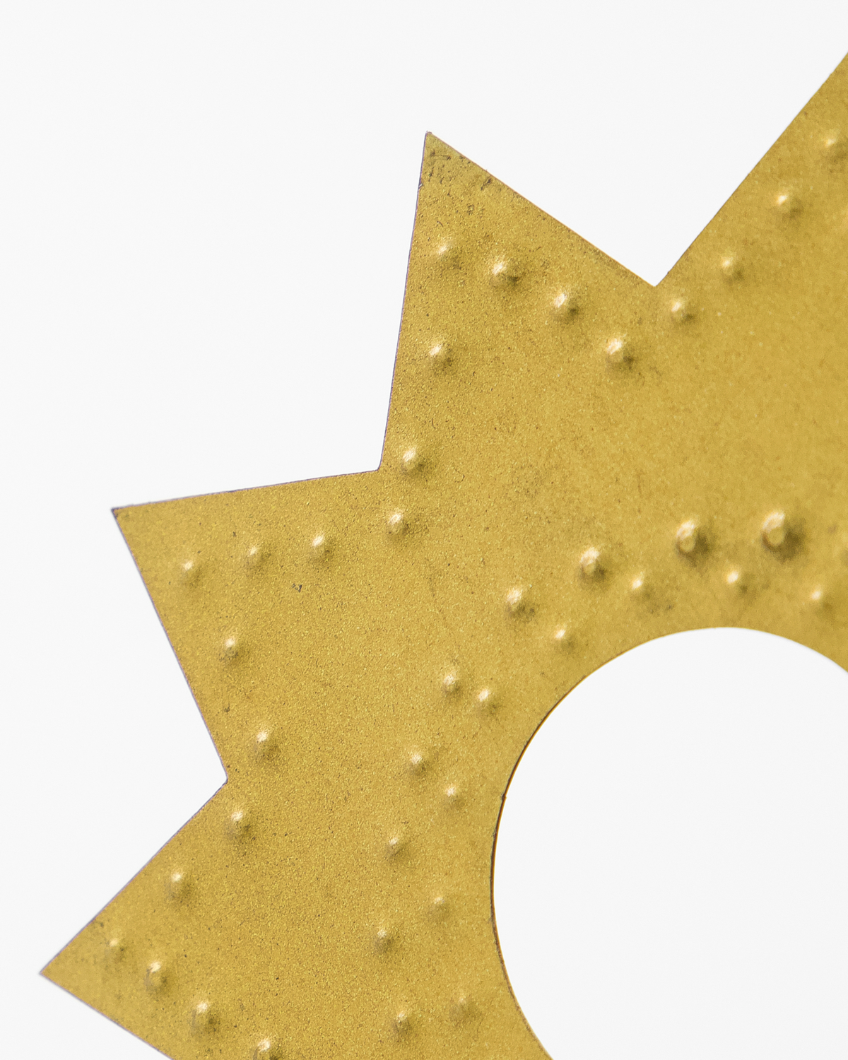 Candle Rings by House Doctor - Antique brass finish - set of 4