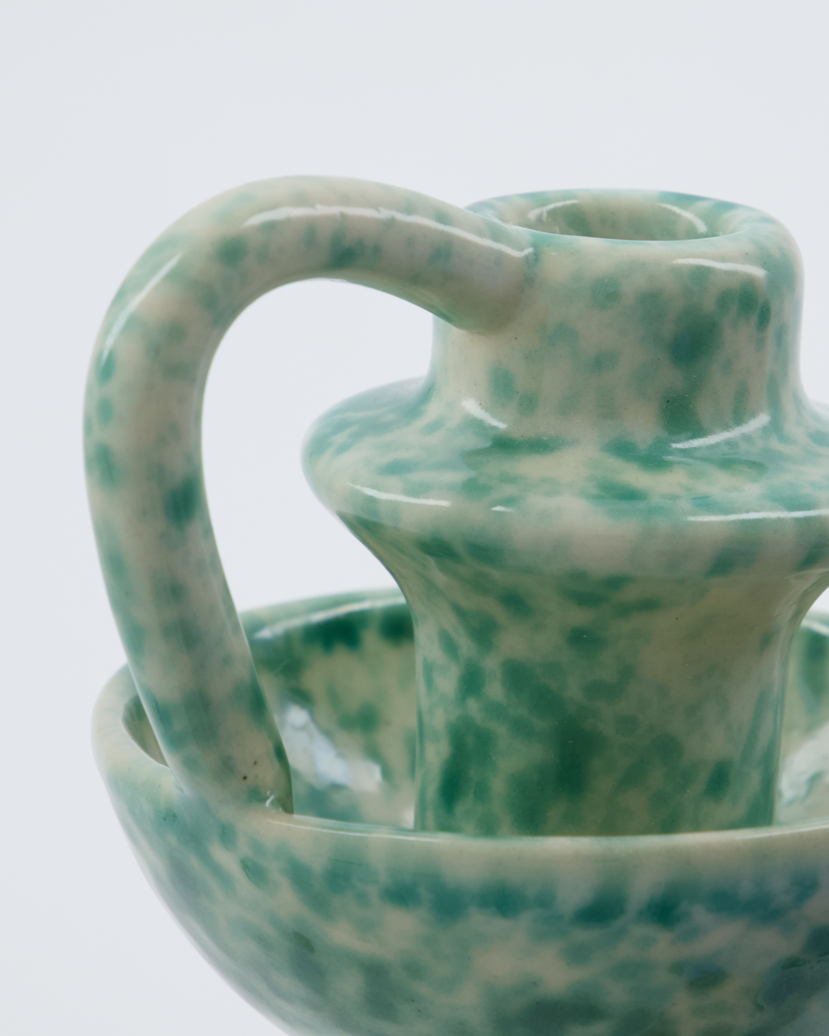 'Diva' candle holder by house Doctor - green