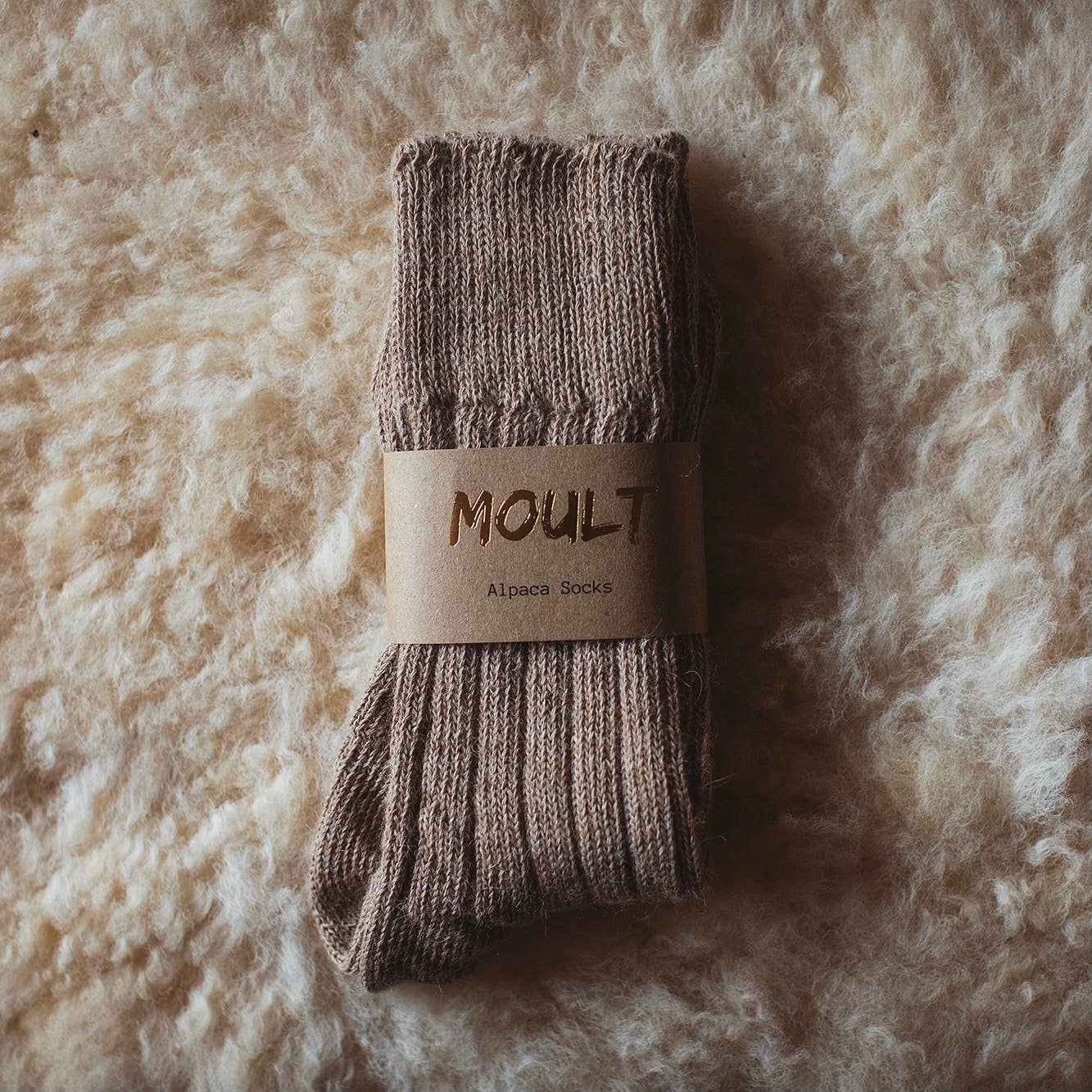 Alpaca Socks: Ecru / Small (UK4-7)