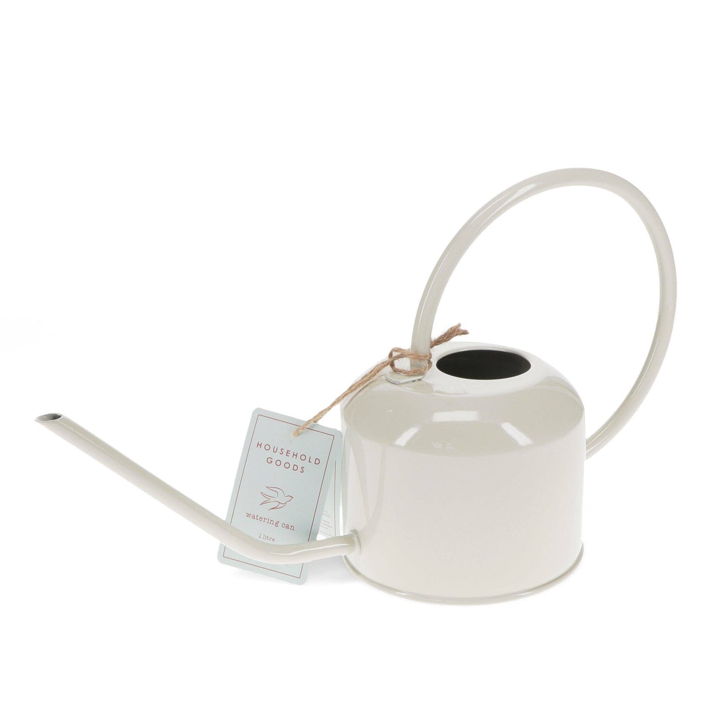 Metal Watering Can 1Ltr - Stone Grey