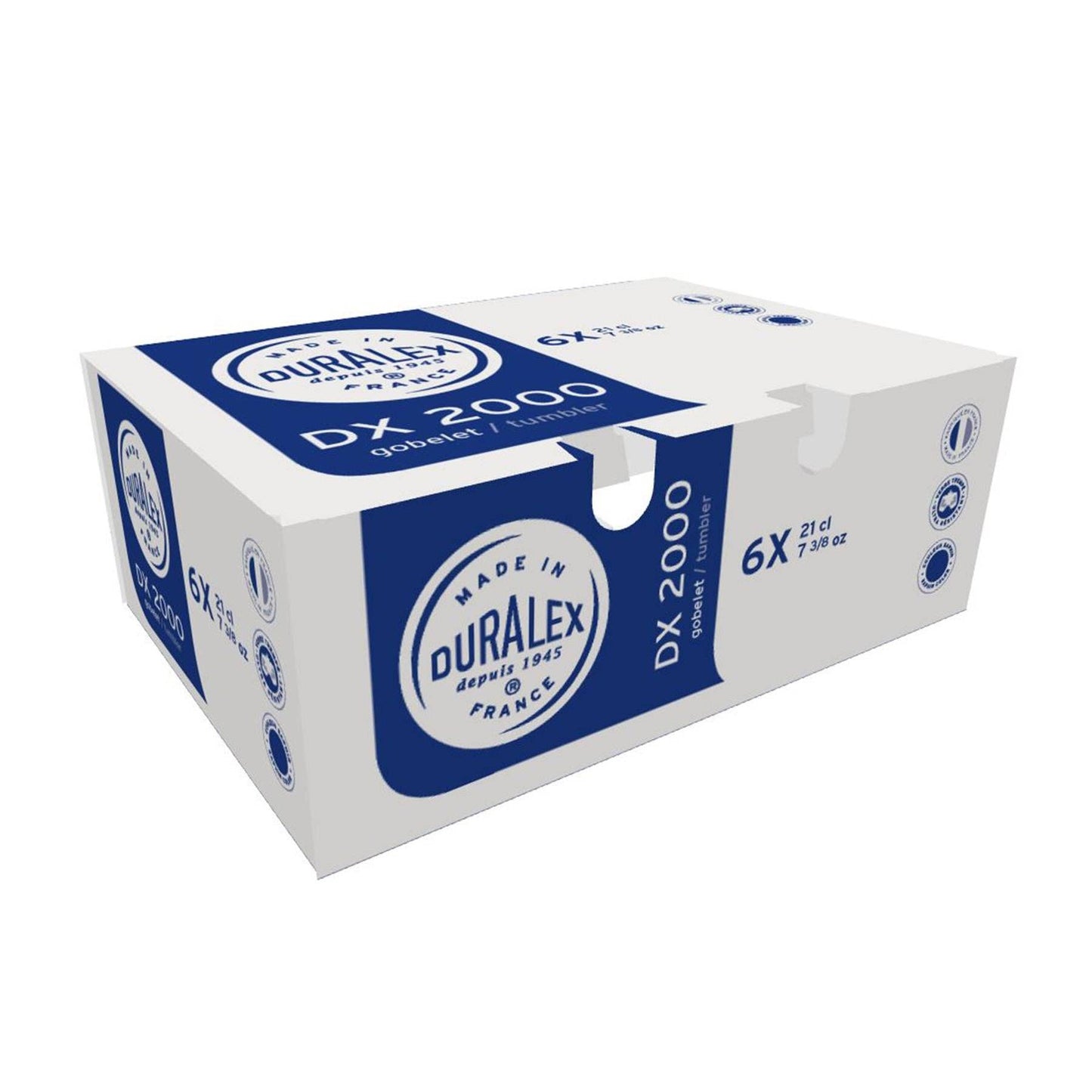 210ml Lys Tumbler Glass - By Duralex: Creole