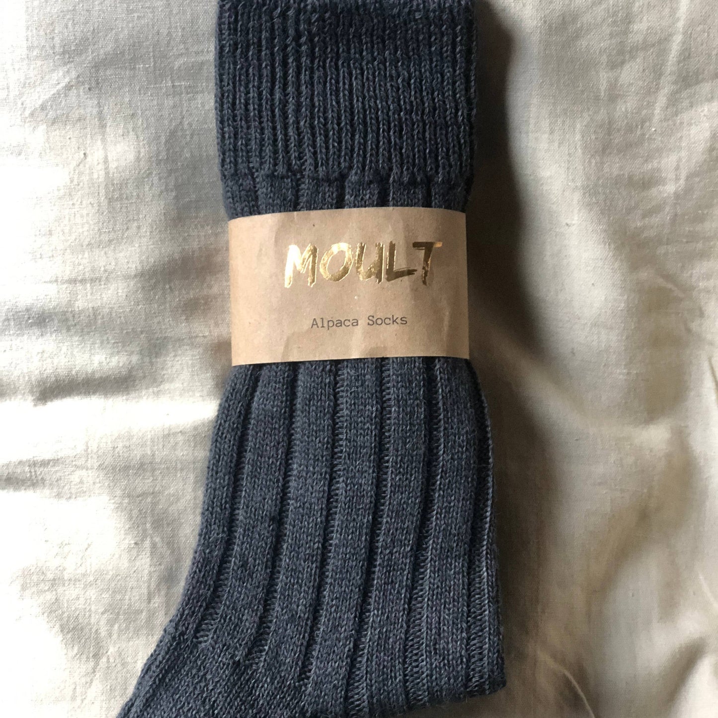 Alpaca Socks: Charoal / Small (UK4-7)