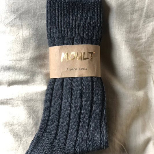 Alpaca Socks: Charoal / Small (UK4-7)