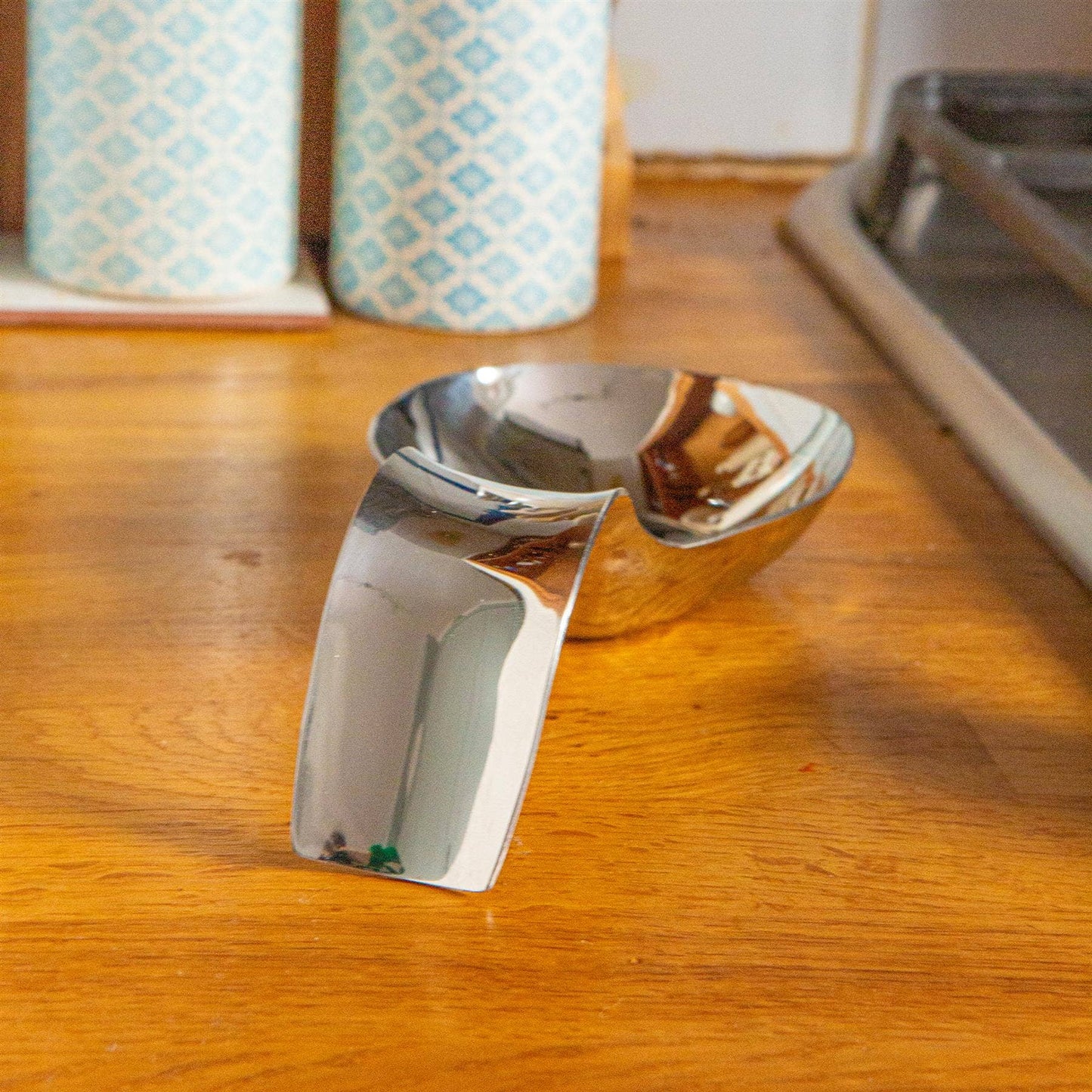 Stainless Steel Spoon Rest - By Argon Tableware