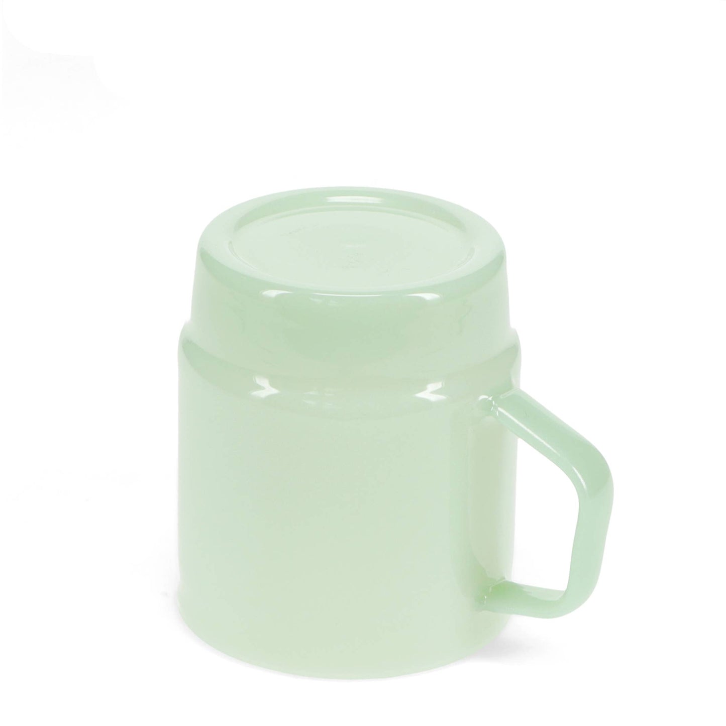 Stacking glass coffee cup 280ml - Mint green